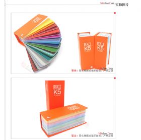 劳尔RAL k5半哑光色卡的实拍图1